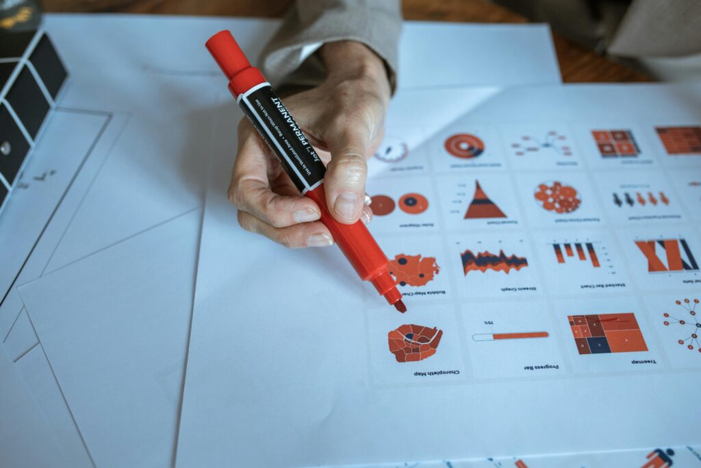 pexels-photo-5915301-5915301 Professional setting showcasing data analysis using charts and diagrams, perfect for business and planning themes.